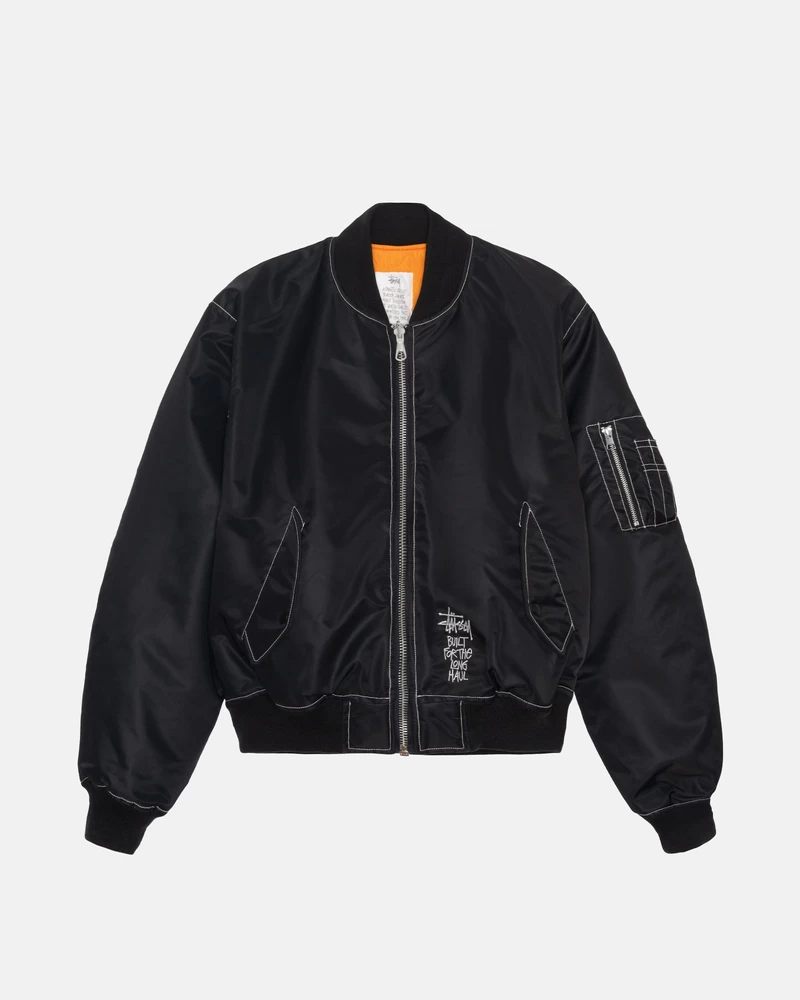 Stussy BUILT REVERSIBLE BOMBER JACKET