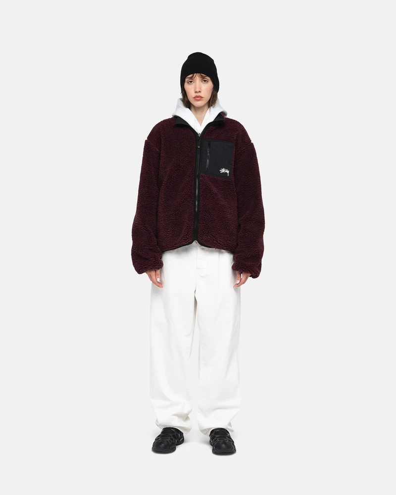 Stussy SHERPA REVERSIBLE JACKET
