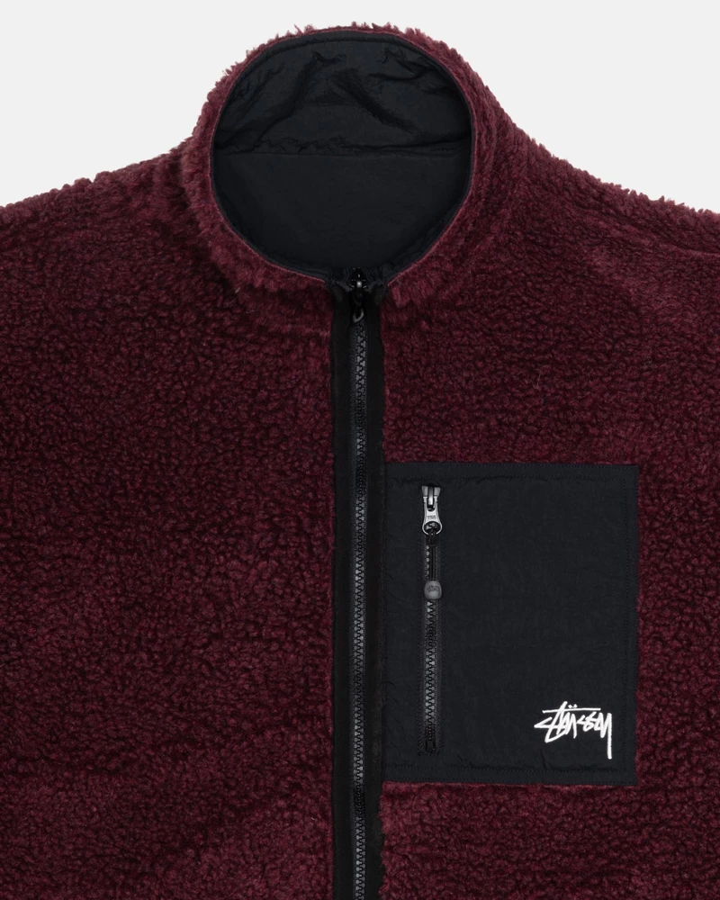 Stussy SHERPA REVERSIBLE JACKET