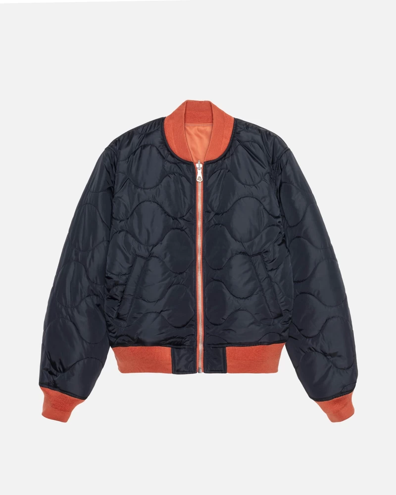 Stussy BUILT REVERSIBLE BOMBER JACKET