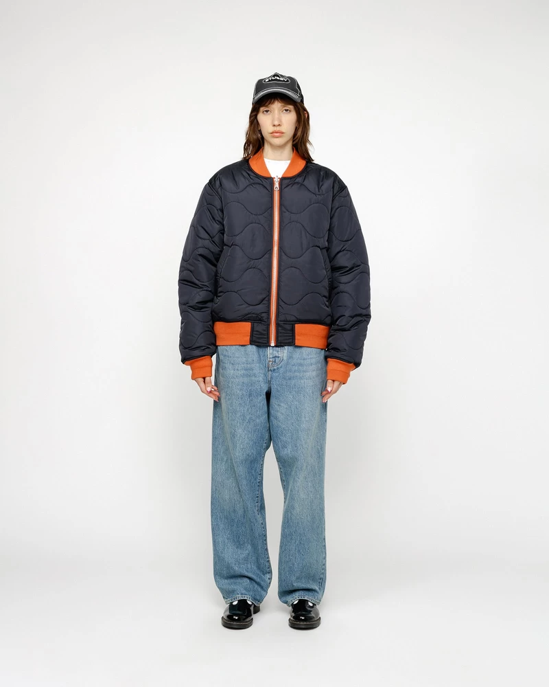 Stussy BUILT REVERSIBLE BOMBER JACKET