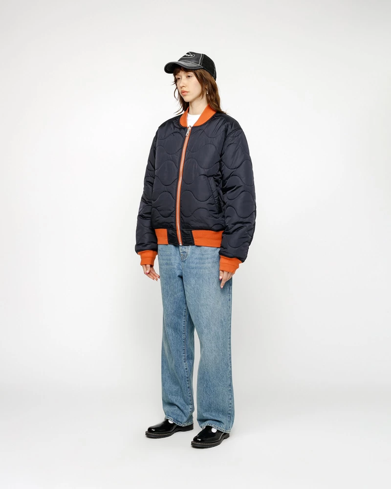 Stussy BUILT REVERSIBLE BOMBER JACKET