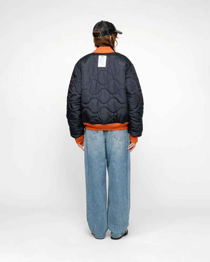 Stussy BUILT REVERSIBLE BOMBER JACKET