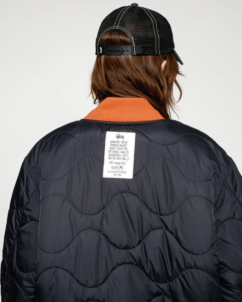 Stussy BUILT REVERSIBLE BOMBER JACKET