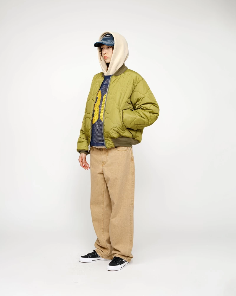 Stussy BUILT REVERSIBLE BOMBER JACKET