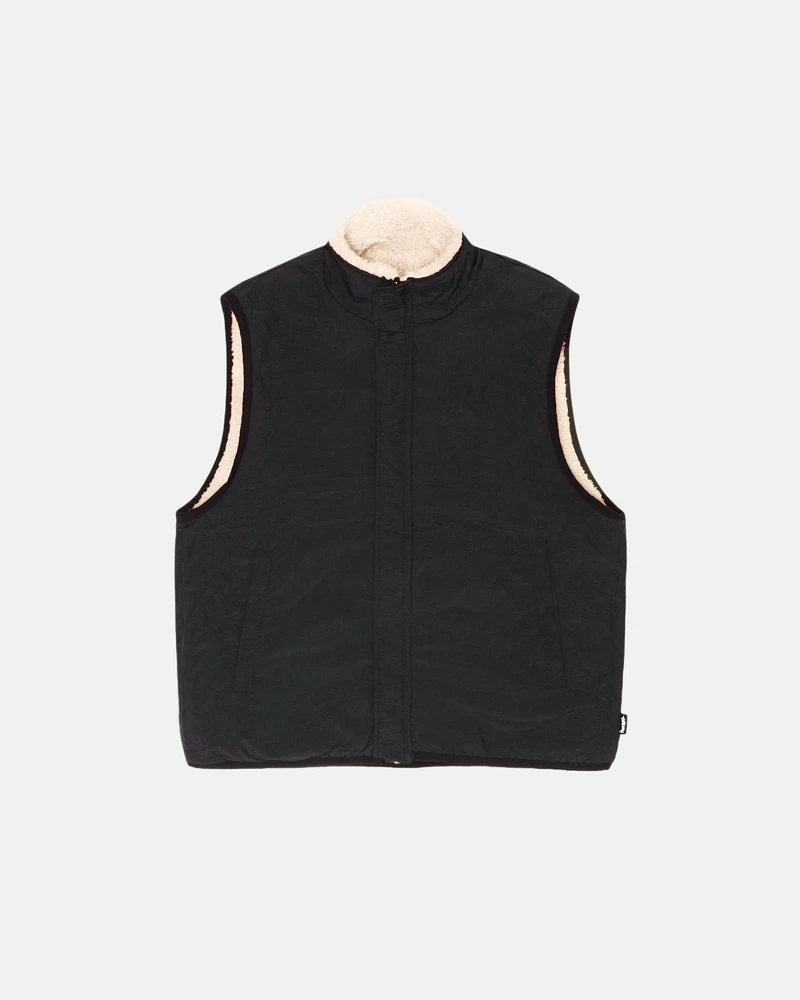 Stussy SHERPA REVERSIBLE VEST