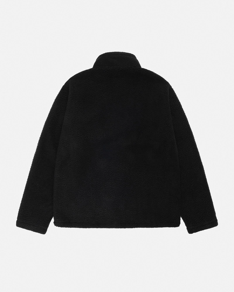 Stussy POLAR FLEECE HALF ZIP MOCK NECK