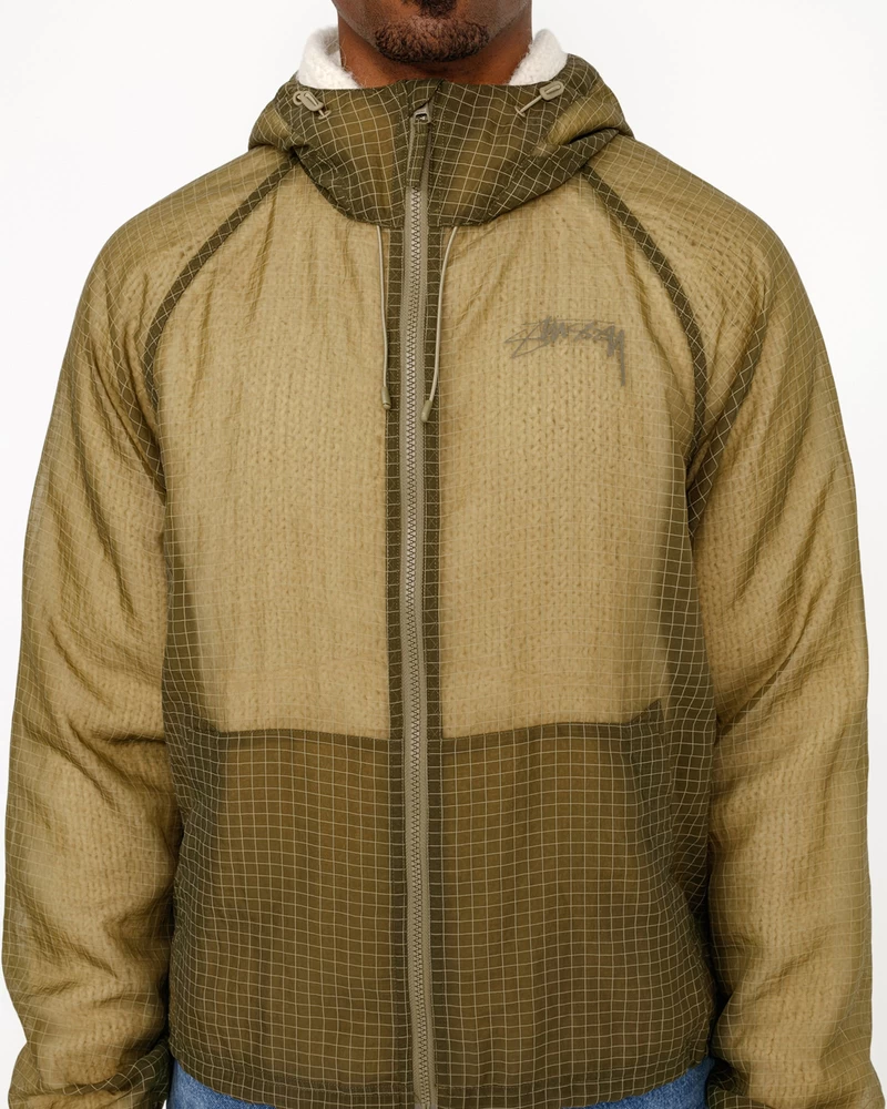 Stussy BEACH SHELL TRANSPARENT RIPSTOP