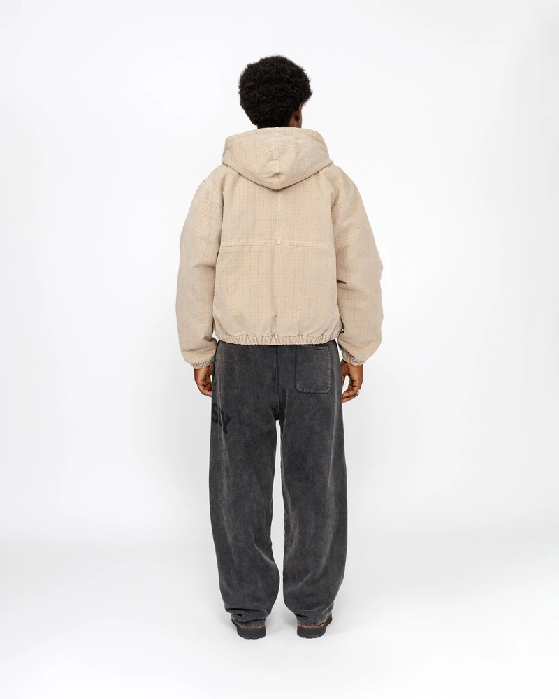 Stussy WORK JACKET CANVAS NEEDLE PUNCH
