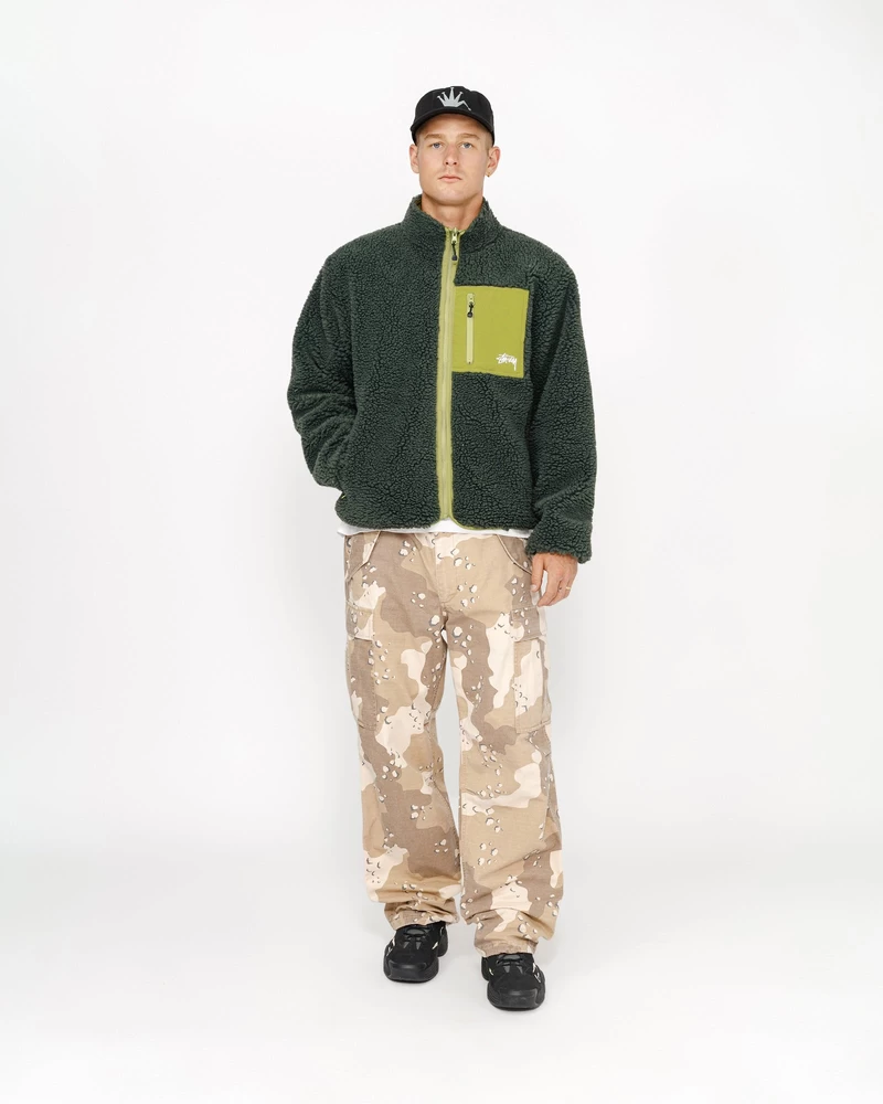 Stussy SHERPA REVERSIBLE JACKET