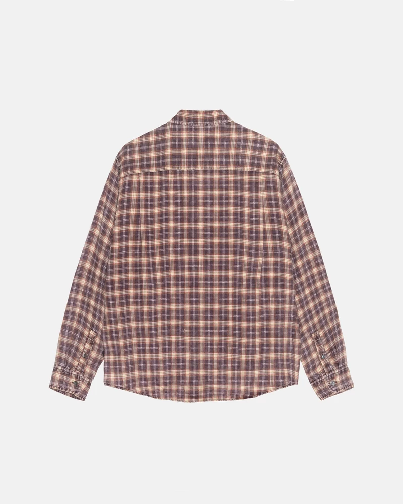 Stussy MATTHEW SHIRT PRINTED PLAID