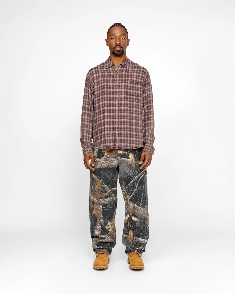 Stussy MATTHEW SHIRT PRINTED PLAID