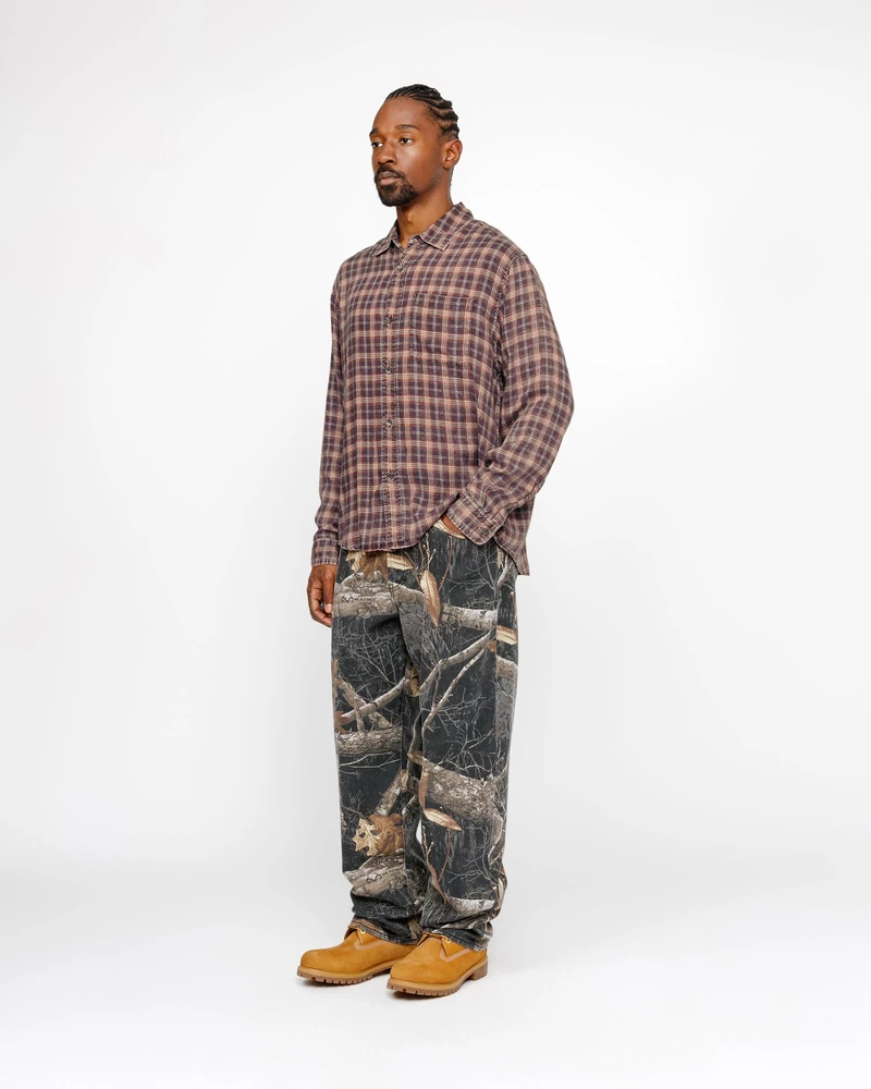 Stussy MATTHEW SHIRT PRINTED PLAID