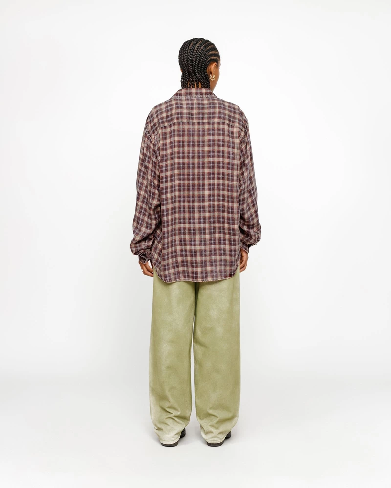Stussy MATTHEW SHIRT PRINTED PLAID