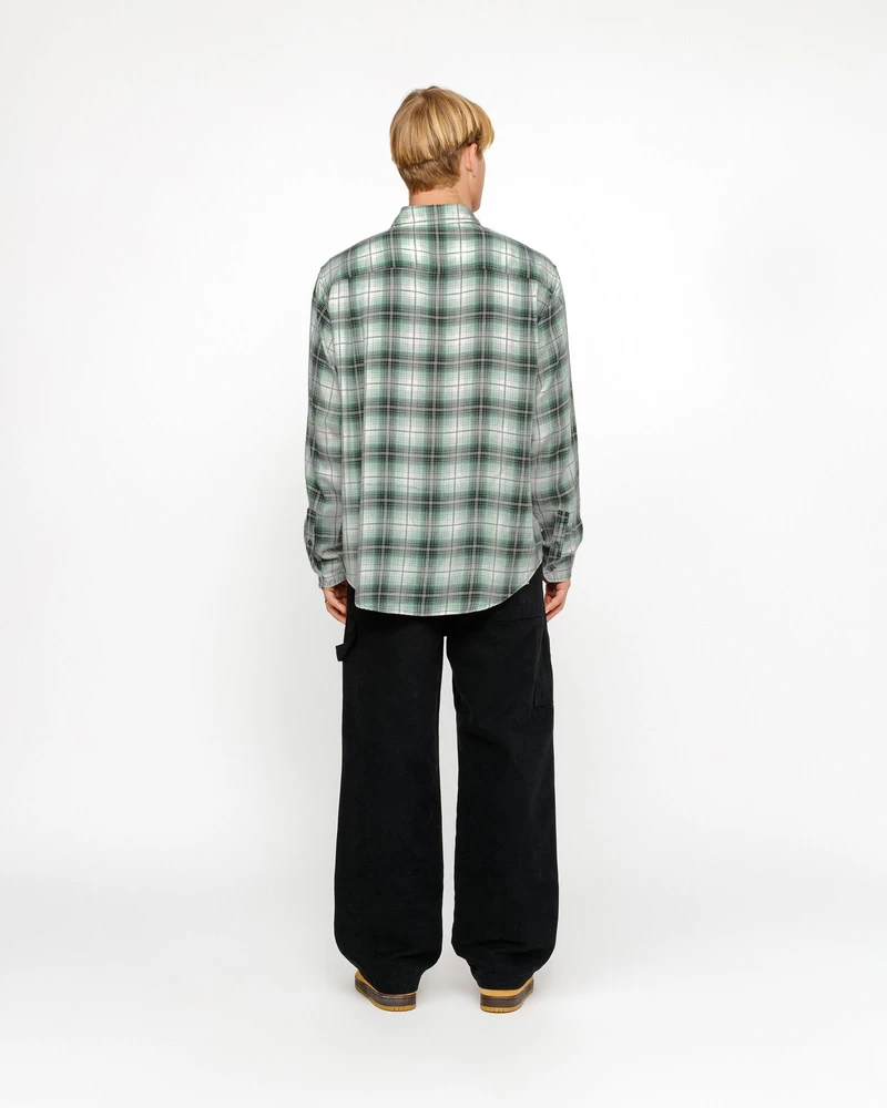 Stussy MATTHEW SHIRT LG PRINTED PLAID
