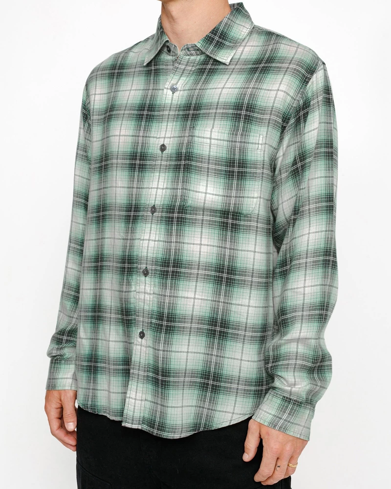 Stussy MATTHEW SHIRT LG PRINTED PLAID