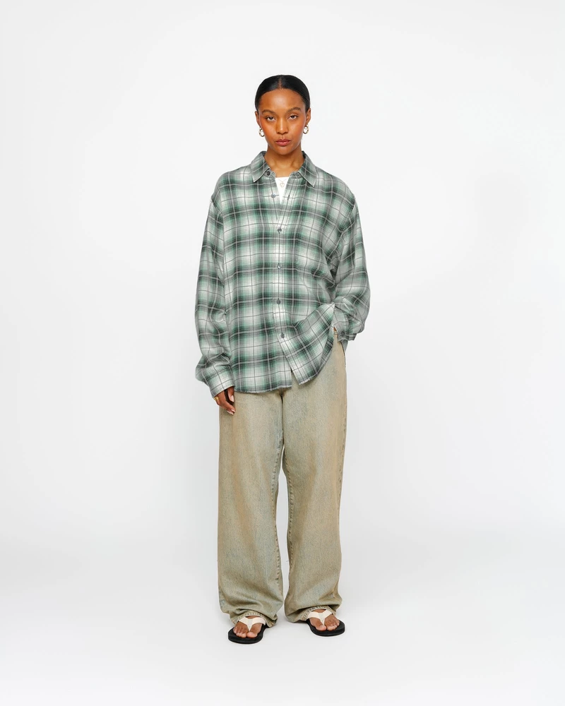 Stussy MATTHEW SHIRT LG PRINTED PLAID