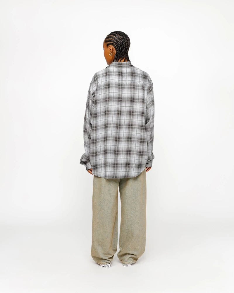 Stussy MATTHEW SHIRT LG PRINTED PLAID