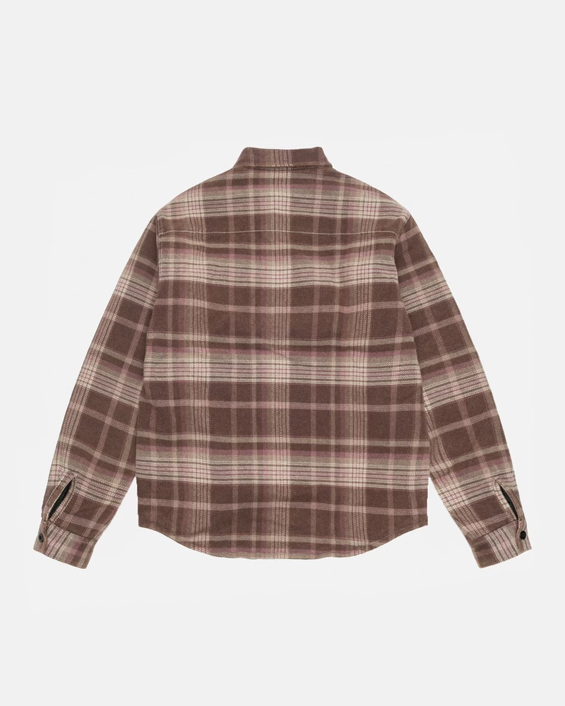 Stussy HEAVY WASHED PLAID SHIRT