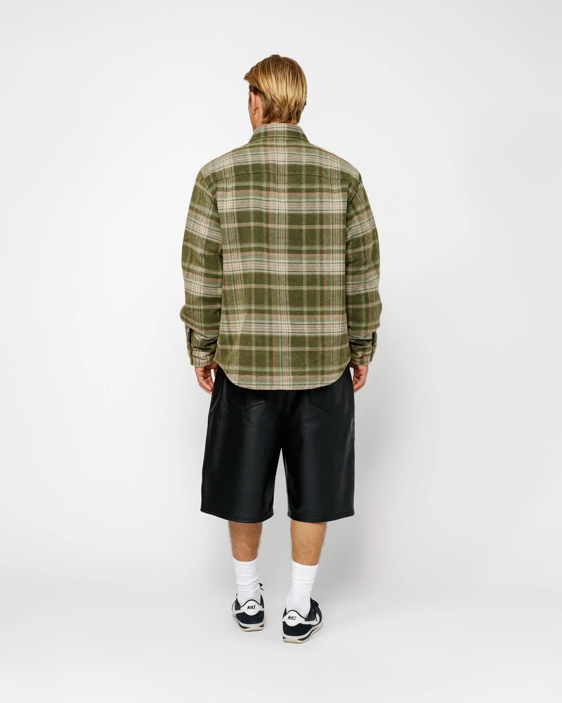 Stussy HEAVY WASHED PLAID SHIRT