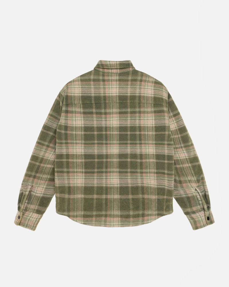 Stussy HEAVY WASHED PLAID SHIRT
