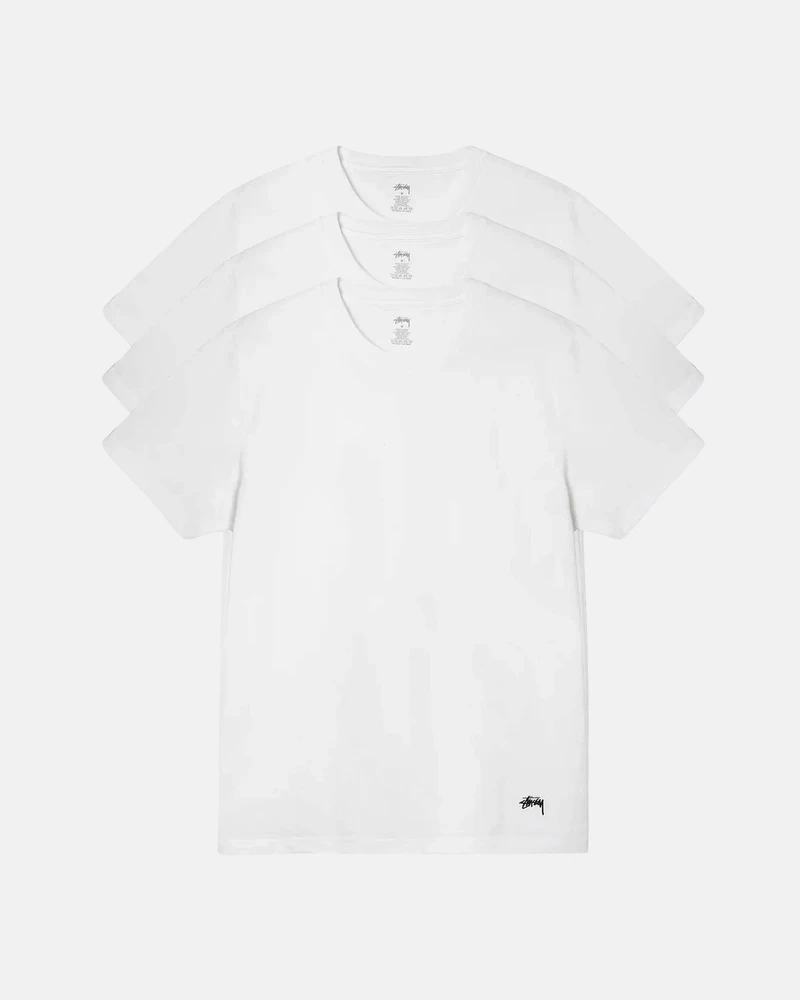 Stussy STÜSSY UNDERSHIRTS 3 PACK