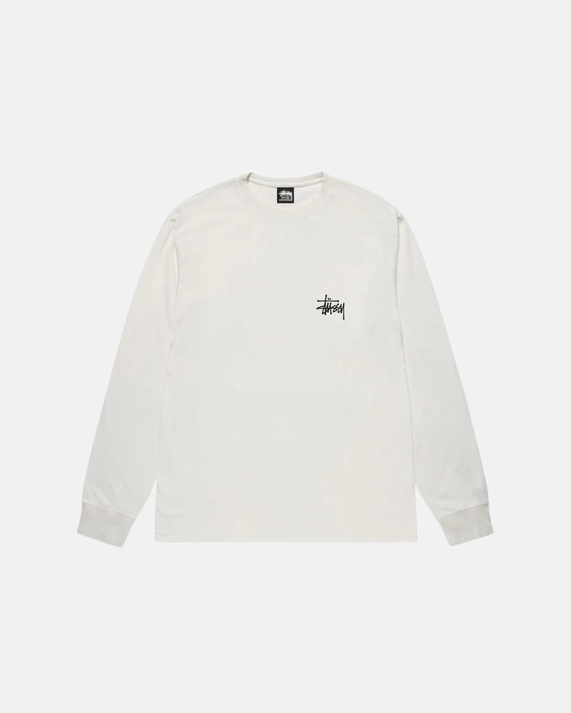 Stussy BASIC STÜSSY LS TEE PIGMENT DYED