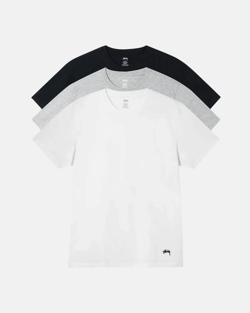Stussy STÜSSY UNDERSHIRTS 3 PACK
