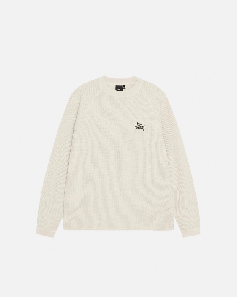 Stussy RAGLAN THERMAL LS CREW