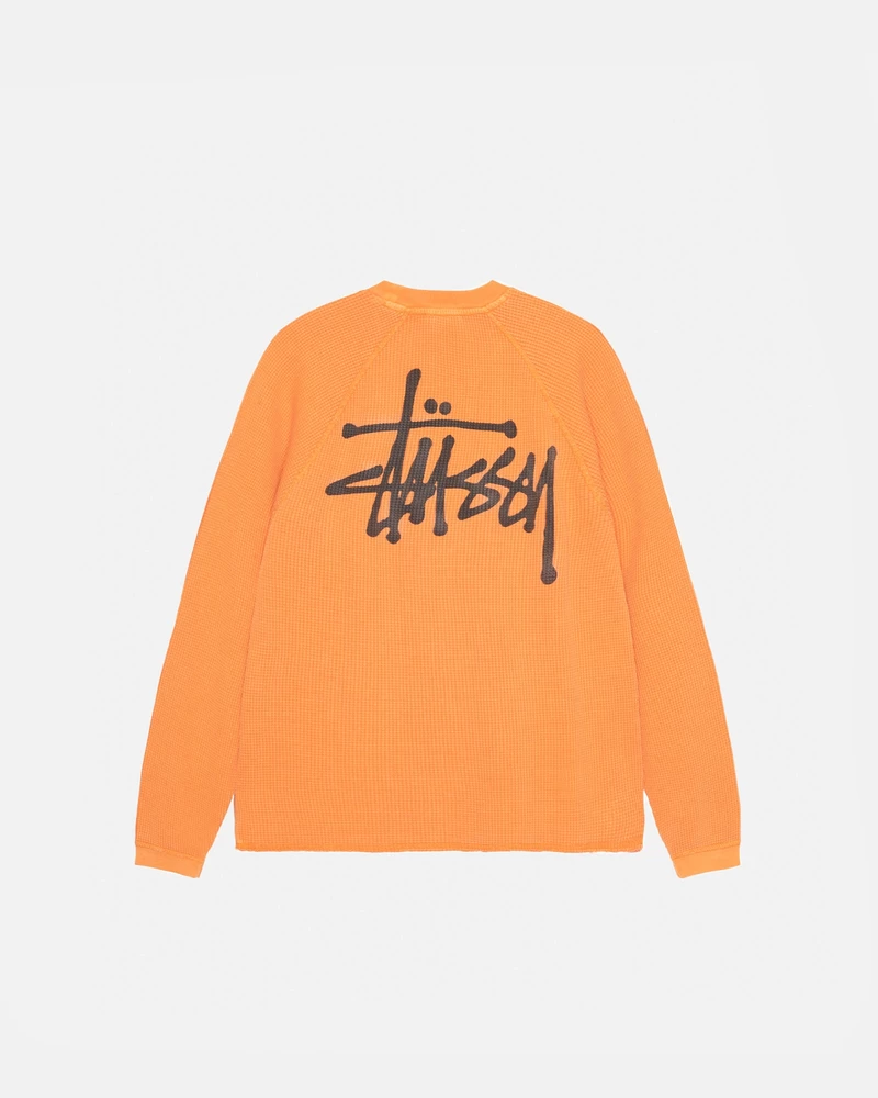 Stussy RAGLAN THERMAL LS CREW