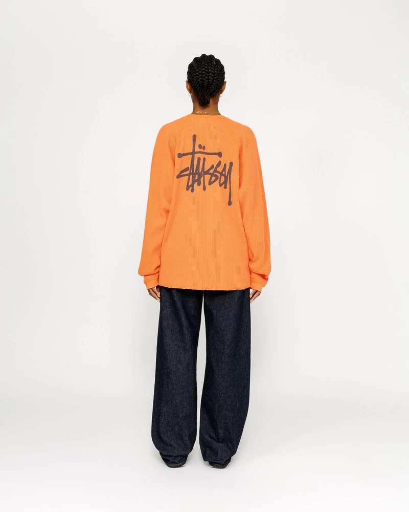 Stussy RAGLAN THERMAL LS CREW