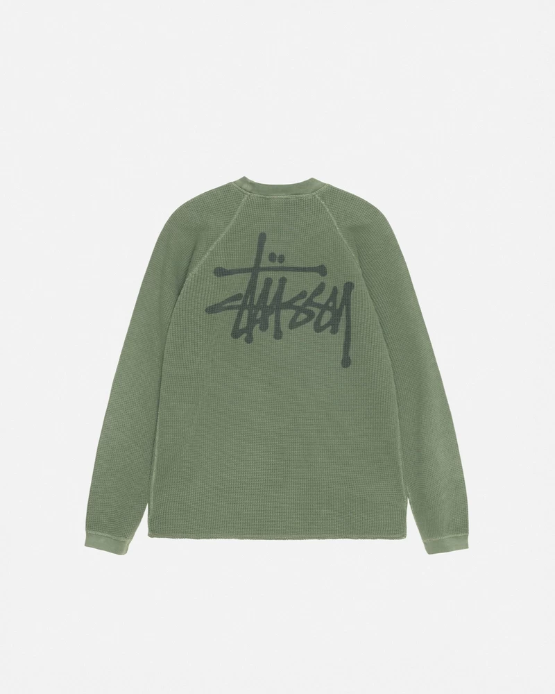 Stussy RAGLAN THERMAL LS CREW