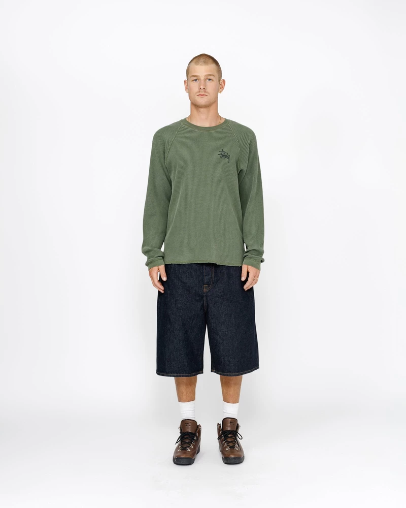 Stussy RAGLAN THERMAL LS CREW