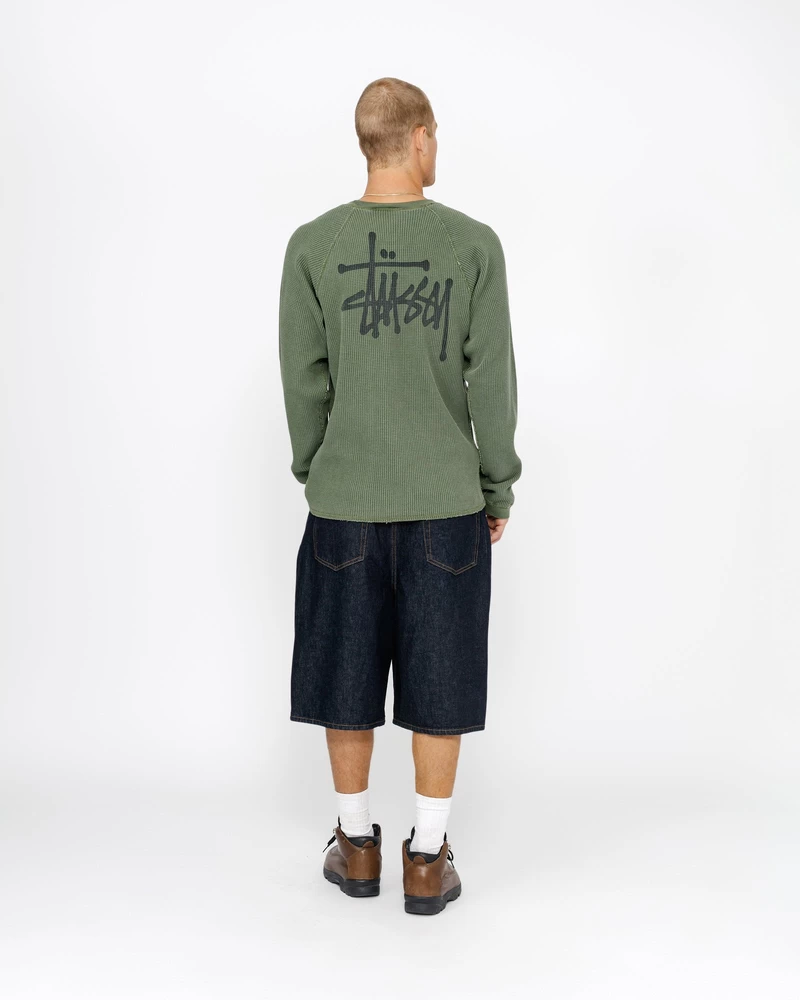 Stussy RAGLAN THERMAL LS CREW