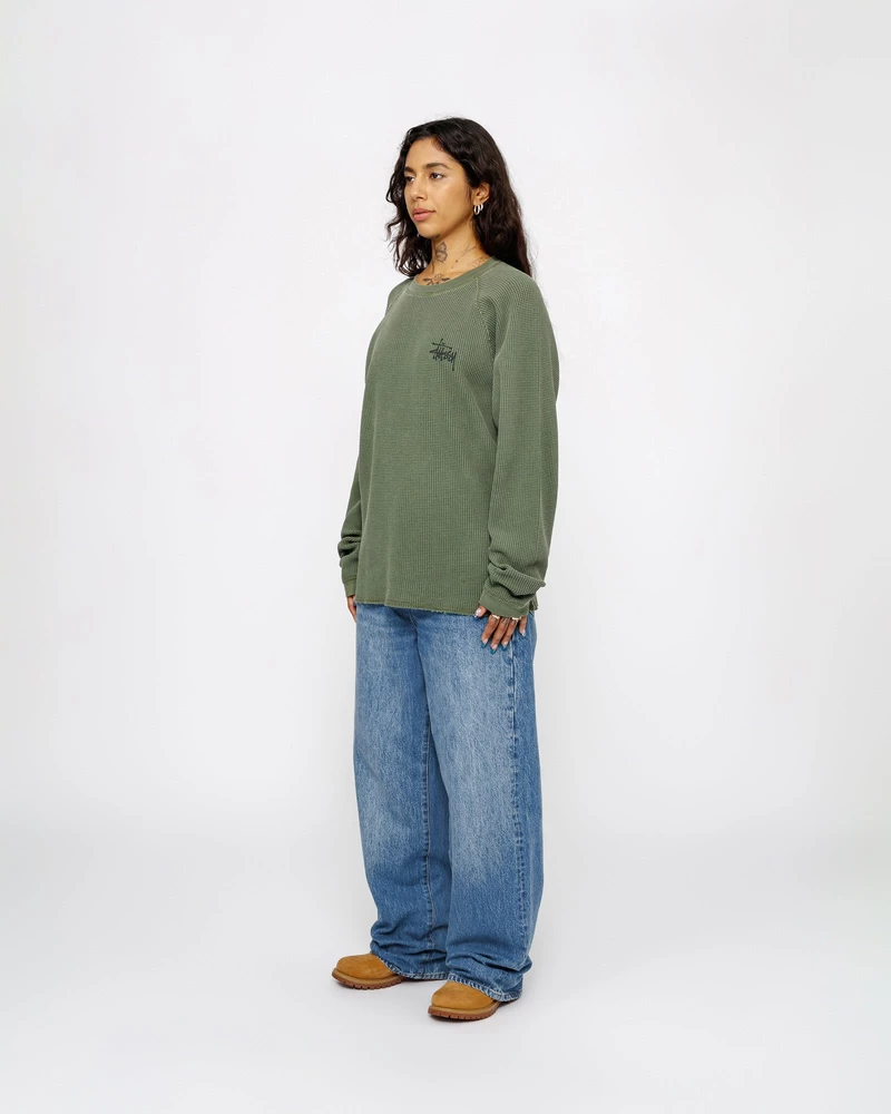Stussy RAGLAN THERMAL LS CREW