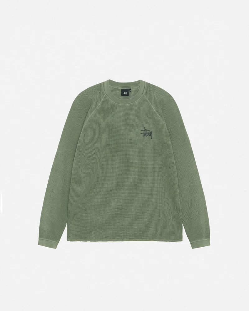 Stussy RAGLAN THERMAL LS CREW