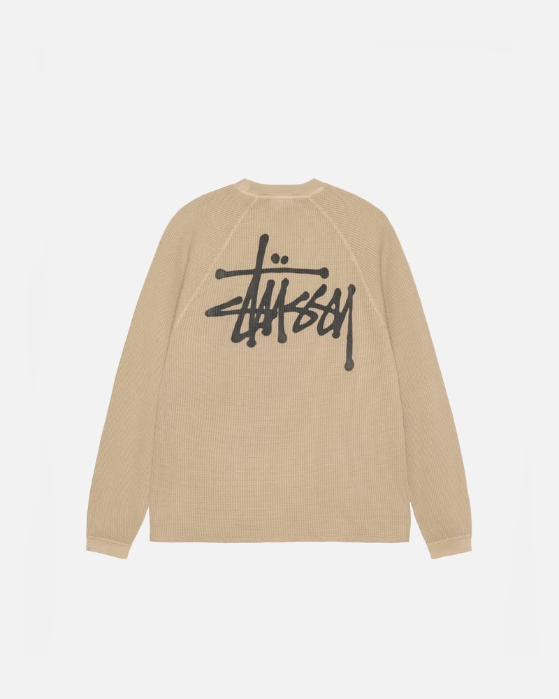Stussy RAGLAN THERMAL LS CREW