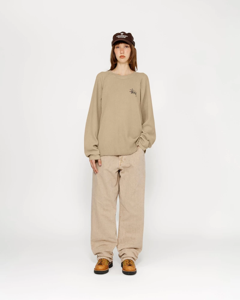 Stussy RAGLAN THERMAL LS CREW
