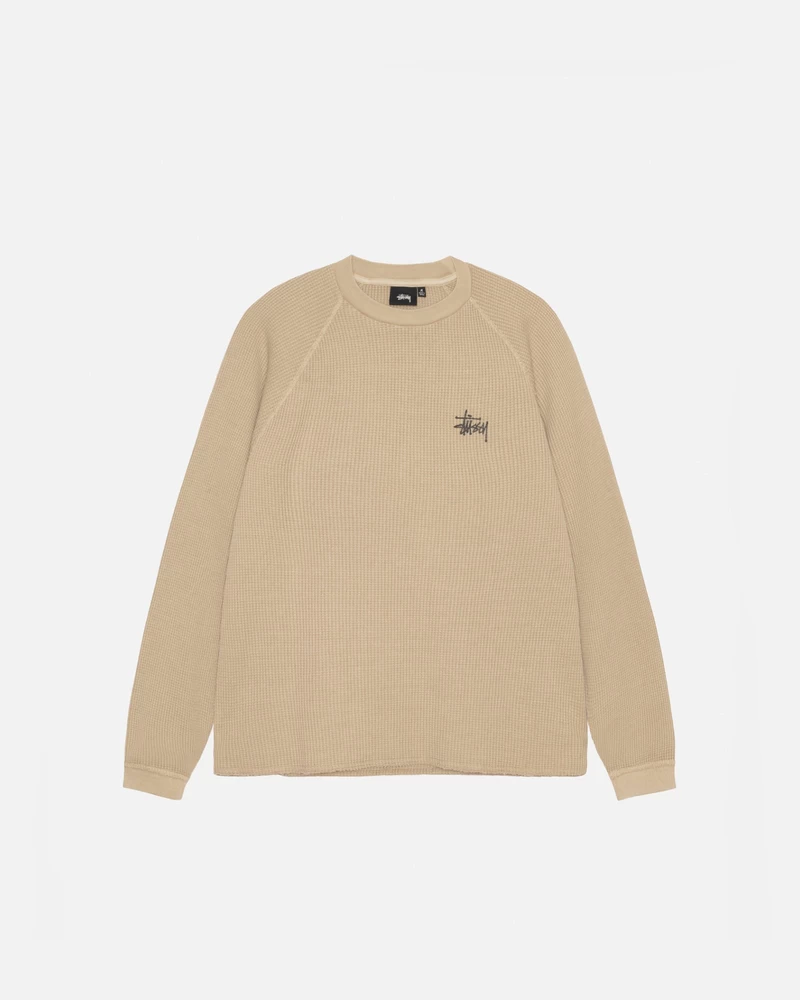 Stussy RAGLAN THERMAL LS CREW