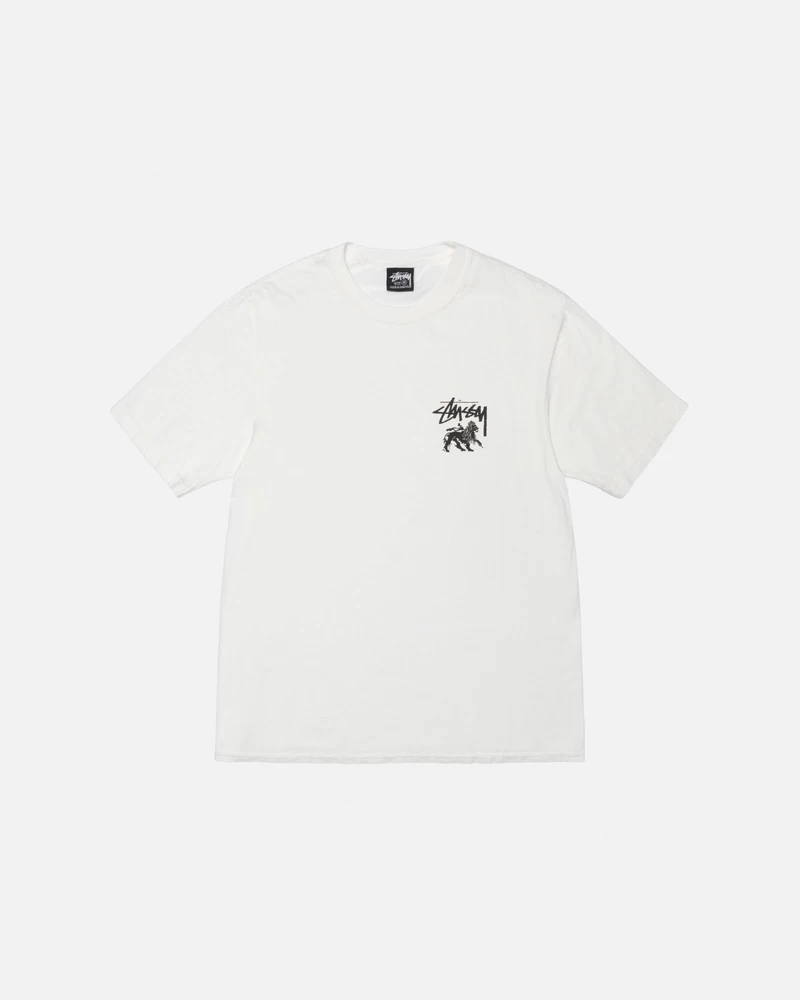 Stussy RASTA LION TEE PIGMENT DYED