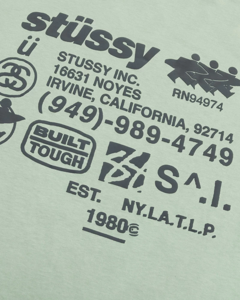 Stussy DNA TEE PIGMENT DYED