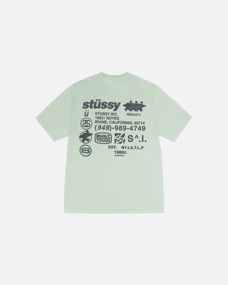 Stussy DNA TEE PIGMENT DYED
