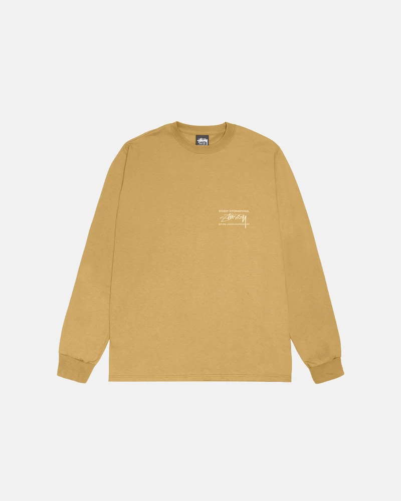 Stussy SMOOTH INTERNATIONAL LS TEE