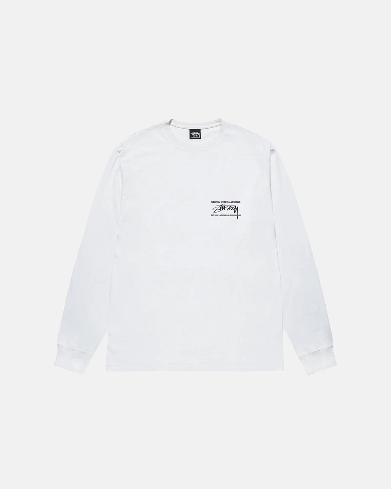 Stussy SMOOTH INTERNATIONAL LS TEE