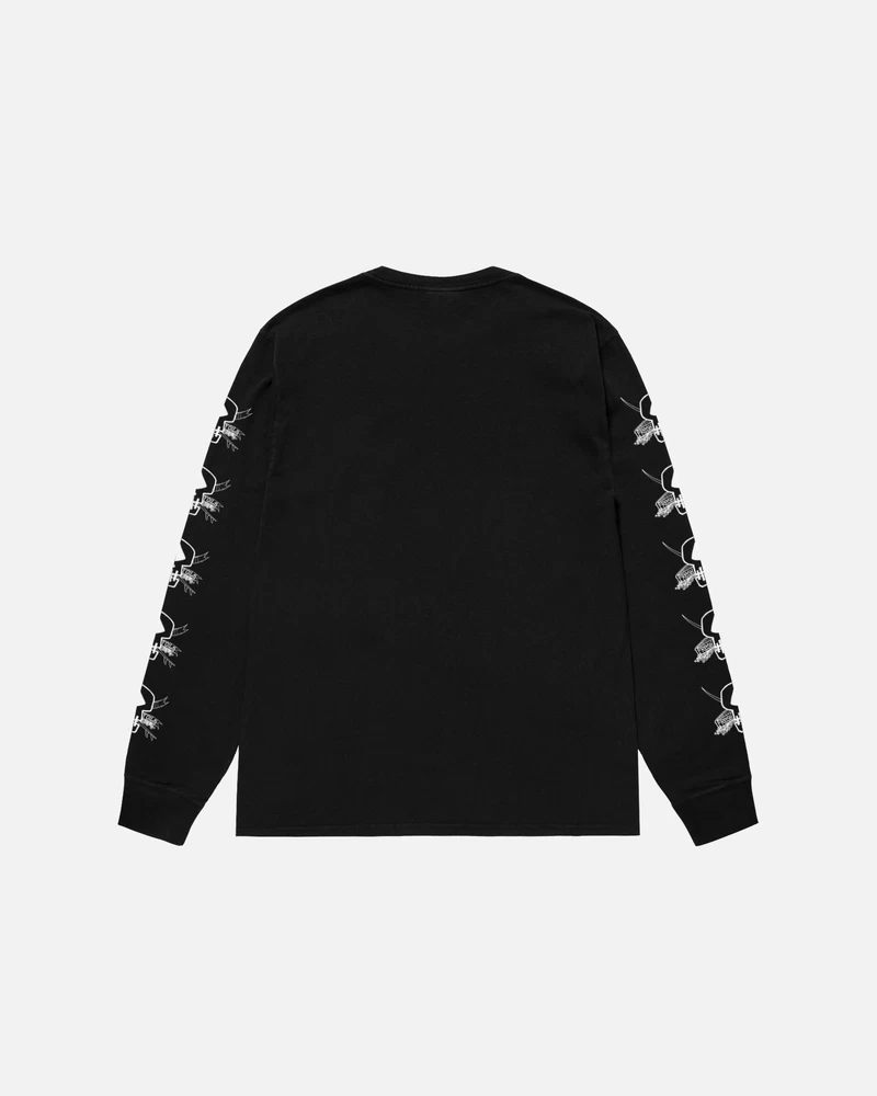 Stussy FOILS LS TEE PIGMENT DYED