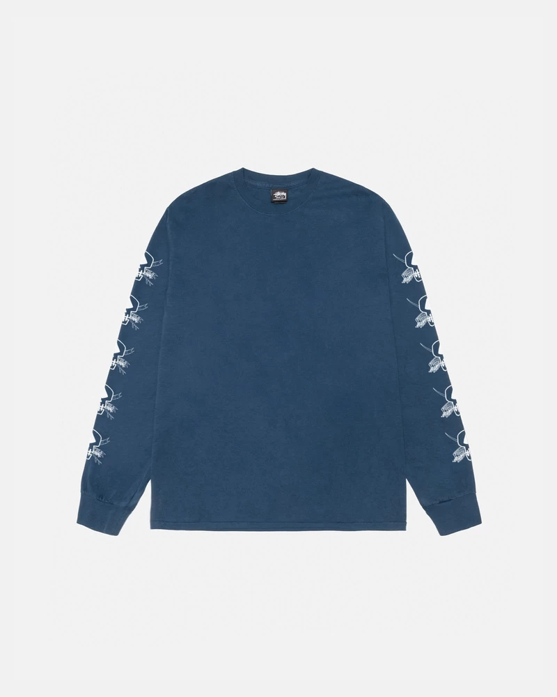 Stussy Foils Ls Tee Pigment Värvitud
